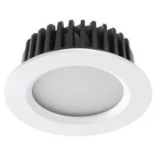 NOVOTECH 357907 SPOT NT19 290 белый Встраиваемый светильник IP44 LED 4000K 10W 100-265V DRUM
