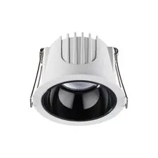NOVOTECH 358691 SPOT NT21 276 белый/черный Светильник встраиваемый светодиодный IP20 LED 4000К 10W 100-265V KNOF
