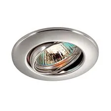 NOVOTECH 369694 SPOT NT12 346 никель Встраиваемый ПВ светильник IP20 GX5.3 50W 12V CLASSIC