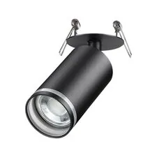 NOVOTECH 370881 SPOT NT22 311 черный Cветильник встраиваемый IP20 GU10 9W 220V ULAR