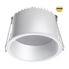 NOVOTECH 359236 SPOT NT23 282 белый Светильник встраиваемый светодиодный IP20 LED 12W 220V 840Лм 3000К TRAN