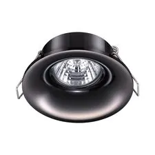 NOVOTECH 370642 SPOT NT19 286 черный хром Встраиваемый светильник IP20 GU10 50W 220V METIS
