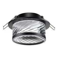 NOVOTECH 370918 SPOT NT22 342 черный Светильник встраиваемый IP20 GU10 9W 220V GEM