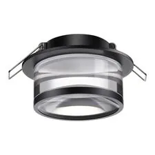 NOVOTECH 370914 SPOT NT22 342 черный Светильник встраиваемый IP20 GU10 9W 220V GEM