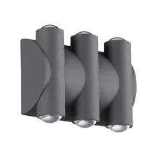 NOVOTECH 358567 STREET NT21 374 темно-серый Ландшафтный настенный светильник IP54 LED 4000K 6W 85-265V CALLE