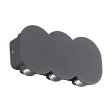 NOVOTECH 358560 STREET NT21 374 темно-серый Ландшафтный настенный светильник IP54 LED 4000K 6W 85-265V CALLE