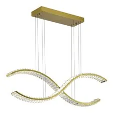 ST LUCE SL6206.303.44 Светильник подвесной Латунь/Прозрачный LED 1*44W 3000K