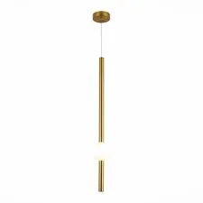 ST LUCE SL1222.233.01 Светильник подвесной Золотистый/Золотистый, Белый LED 1*18W 4000K