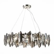 ST LUCE SL1227.103.12 Люстра подвесная Никель/Прозрачный E14 12*40W