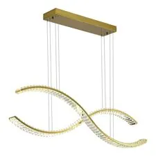 ST LUCE SL6206.303.50 Светильник подвесной Латунь/Прозрачный LED 1*50W 3000K