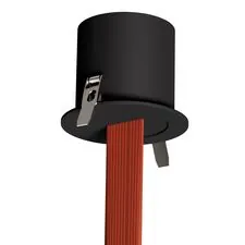 ST LUCE ST411.408.00 Встроенная база для подвода питания Черный