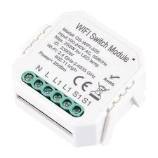 ST LUCE ST9000.500.01C WI-FI реле 1 канал,250W, IP20, L46xW46xH18, 230V, Белый