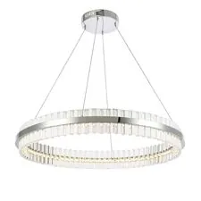 ST LUCE SL383.123.01 Светильник подвесной Хром/Прозрачный LED 1*60W 3000K