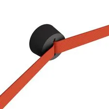 ST LUCE ST411.402.02 Накладное крепление-соединитель 2-х ремней Черный