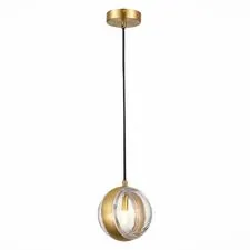 ST LUCE SL1156.303.01 Подвес Латунь/Прозрачный G9 1*5W