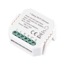 ST LUCE ST9000.500.01CDIM WI-FI диммируемое реле 1 канал, 150W, IP20, L46xW46xH18, 230V, Белый