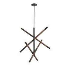 ST LUCE SL6226.403.08 Светильник подвесной Черный, Коричневый E14 8*40W