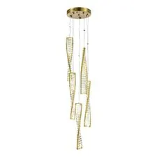 ST LUCE SL6205.303.05 Светильник подвесной Латунь/Прозрачный LED 1*55W 3000K