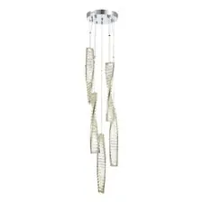 ST LUCE SL6205.103.05 Светильник подвесной Хром/Прозрачный LED 1*55W 3000K