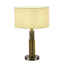 ST LUCE SL1638.304.01 Прикроватная лампа Латунь/Серый E14 1*42W