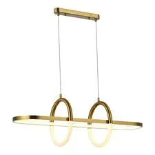 ST LUCE SL1579.313.01 Светильник подвесной Золотистый/Белый LED 1*48W 3000K