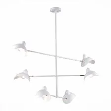 ST LUCE SL1801.503.06 Люстра подвесная Белый/Белый E14 6*60W