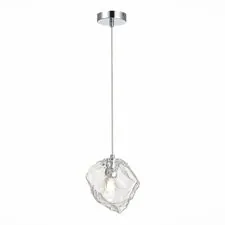 ST LUCE SL1175.103.01 Подвес Хром/Прозрачный E14 1*40W