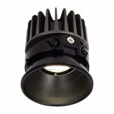 ST LUCE ST851.438.07 Светодиодный модуль Черный LED 1*7W 3000K 560Lm Ra>90 36° IP20 D69xH75 220-240V