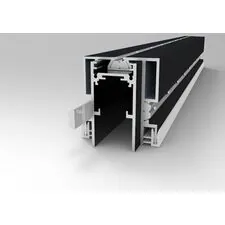 ST LUCE ST003.429.01 Профиль для SKYLINE 48 с демпф. системой в натяжной потолок (ПВХ+ТКАНЬ) Черный