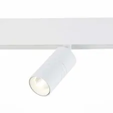 ST LUCE ST365.546.07 Магнитный трековый светильник белый LED 1*7W 4000K 595Lm Ra>80 36° IP20 L-xW44xH90 48V
