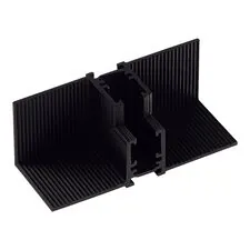 ST LUCE ST066.409.11 Соединитель "стена-потолок" для встраиваемого шинопровода SUPER5 Черный