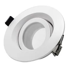 ST LUCE ST255.508.01 Светильник встраиваемый Белый GU10 1*50W  IP65 D95xH45 220V Без ламп