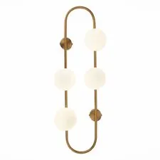 ST LUCE SL1149.301.04 Бра Латунь/Белый G9 4*5W