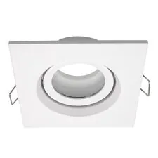 ST LUCE ST255.518.01 Светильник встраиваемый Белый GU10 1*50W  IP65 L96xW96xH45 220V Без ламп