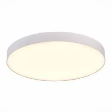 ST LUCE ST606.532.96 Светильник потолочный Белый LED 1*96W 3000K 8 640Lm Ra>85 120° IP20 D600xH55 185-265V