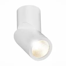 ST LUCE ST650.532.10 Светильник потолочный Белый LED 1*10W 3000K 800Lm Ra>90 38° IP44 D62xH151 165-265V