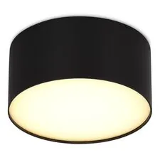 ST LUCE ST606.432.12 Светильник потолочный Черный LED 1*12W 3000K 1 080Lm Ra>85 120° IP20 D120xH55 185-265V