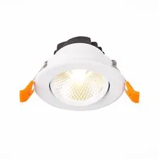 ST LUCE ST211.538.08.36 Светильник встраиваемый Белый LED 1*8W 3000K 640Lm Ra80 36° IP20 D86xH50 220-240V