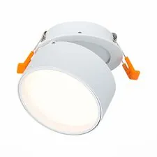 ST LUCE ST651.538.09 Встраиваемый поворотный светильник Белый LED 1*9W 3000K 720Lm Ra>90 120° IP20 D85xH68 1