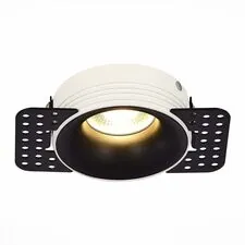 ST LUCE ST218.548.01 Светильник встраиваемый Белый GU10 1*50W  IP20 D78xH30 165-265V Без ламп