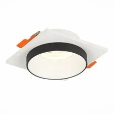 ST LUCE ST206.518.01 Светильник встраиваемый Белый GU10 1*50W  L92xW92xH38 220V Без ламп