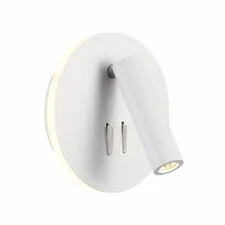ST LUCE SL1586.513.01 Светильник настенный Белый LED 1*8W 3000K 624Lm Ra>80 24° IP20 L-xW155xH155 170-240V