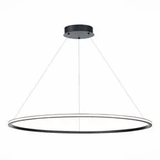 ST LUCE ST604.443.34 Светильник подвесной Черный/Белый LED 1*34W 4000K