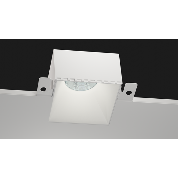 Donolux DL18892/01SQ White Встраиваемый светодиодный светильник под сменную лампу, матовый белый, изображение 3