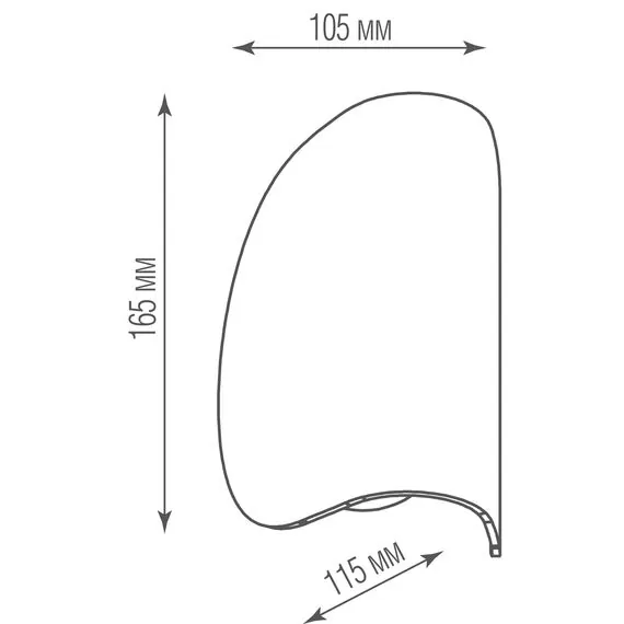 Donolux DL20122R6W1W IP44 Настенный светодиодный светильник, 6Вт, изображение 6