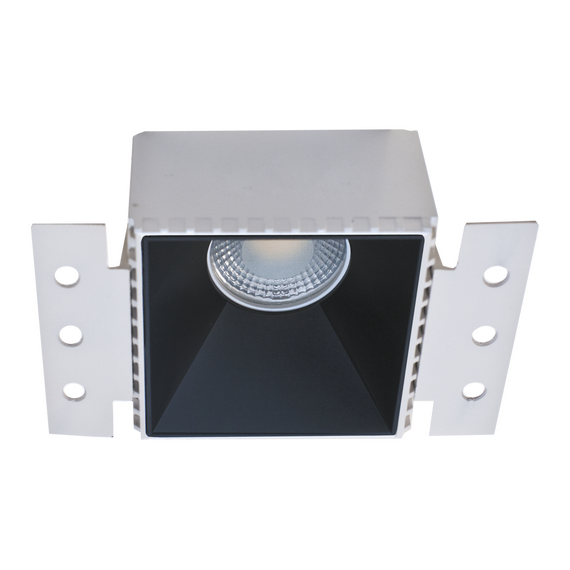 Donolux DL18892/01SQ Black Встраиваемый светодиодный светильник под сменную лампу, черный, изображение 2