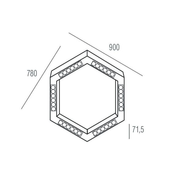 Donolux DL18515S111B36.34.900BW Подвесной светодиодный светильник 0,9м 36Вт 34°, изображение 5