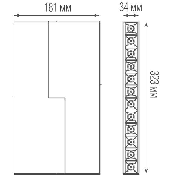 Donolux DL18786WW24BM Светодиодный светильник для магнитного шинопровода, 20W, 3000К, изображение 4