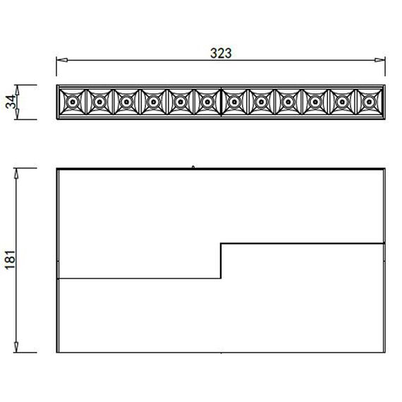 Donolux DL18786WW24WM Светодиодный светильник для магнитного шинопровода, 20W, 3000К, изображение 6