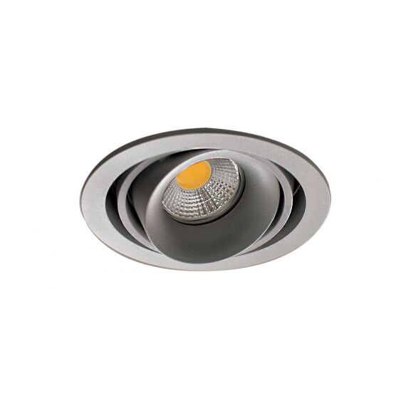 Donolux DL18615/01WW-R Silver Grey/Black Встраиваемый светильник под сменную лампу